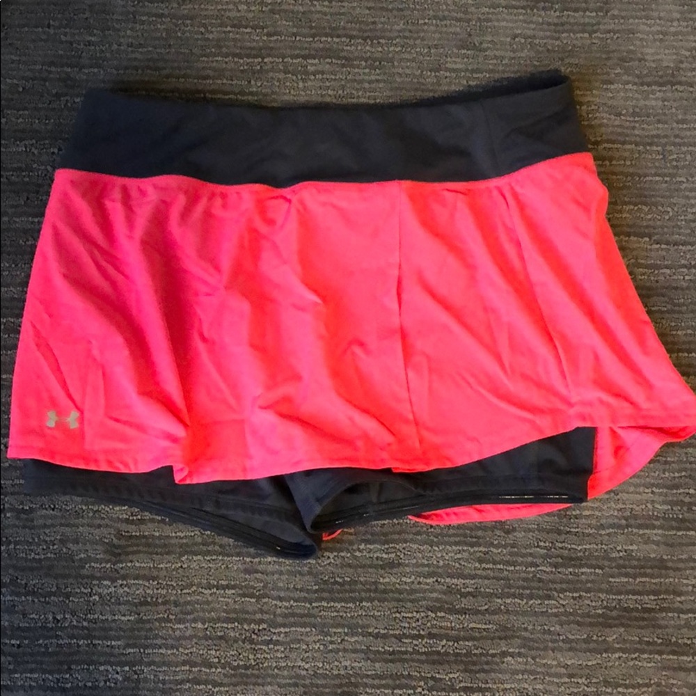 Pink dry fit skort